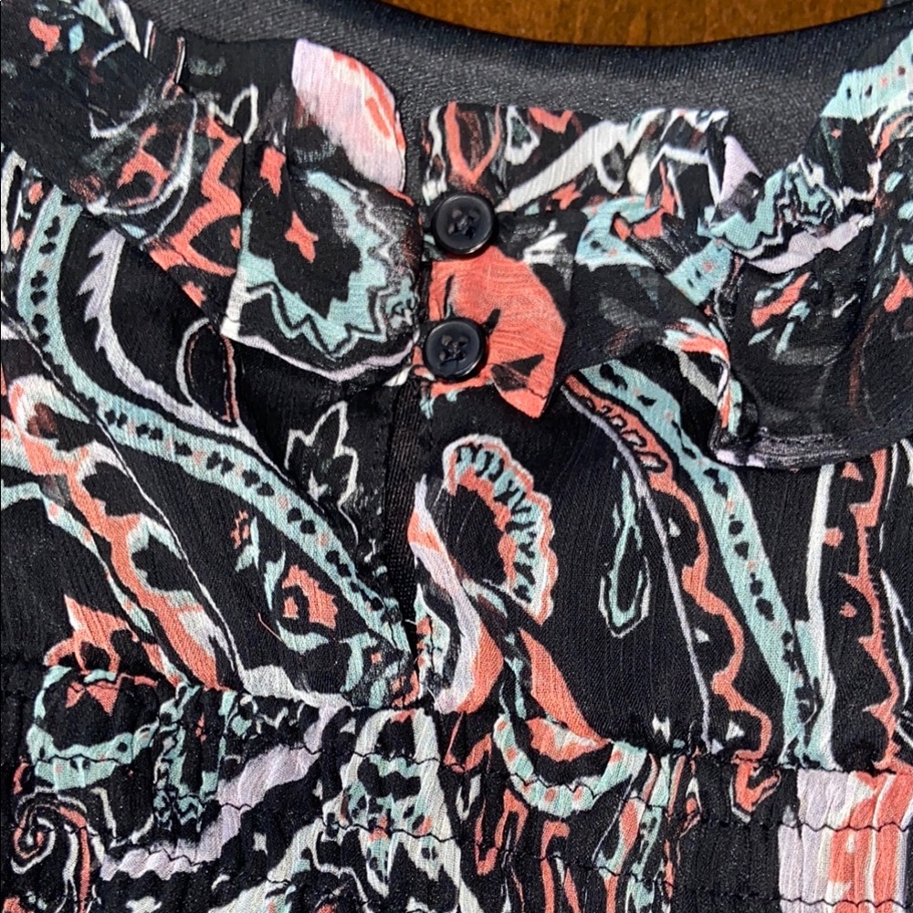 Sale 2/$15* Elegant Paisley Print Dress. Ambience, size S - Picture 12 of 12